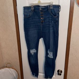 Discount diva Skinny jeans 16 high rise